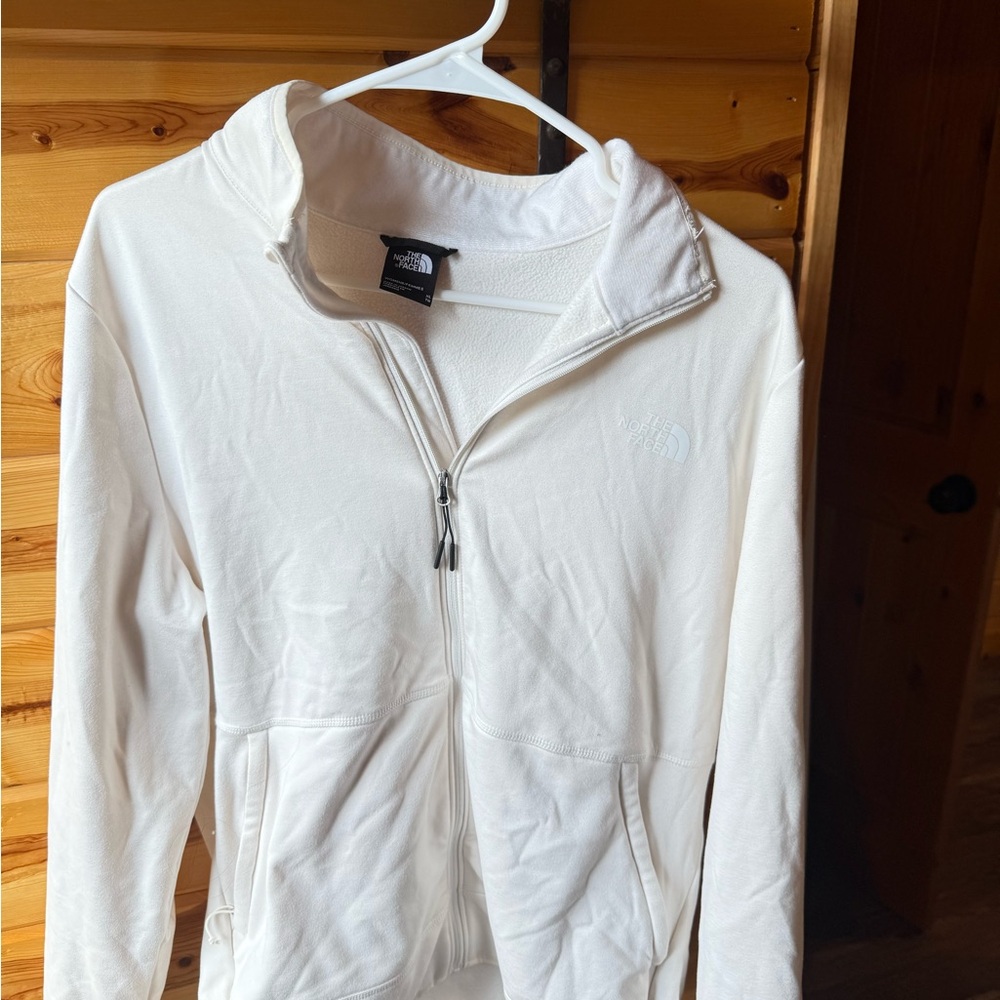 The North Face Women's cream zip up